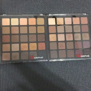 Morphe eyeshadow palettes